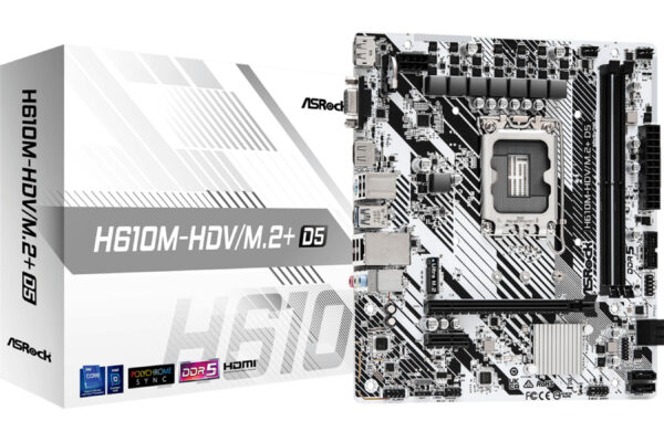 ASROCK H610M-HDV/M.2+ D5 (1700) (D)