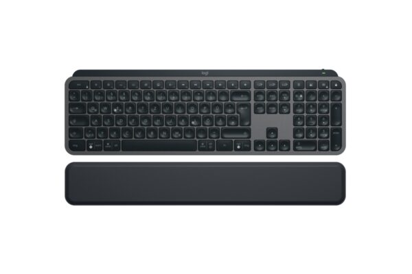 Keyboard Logitech MX Keys S + MX Palm Rest Wireless Graphit (DE) (920-011567)