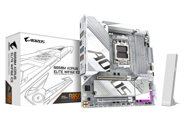 Gigabyte GA-B850M A ELT WF6E ICE (AM5) (D)