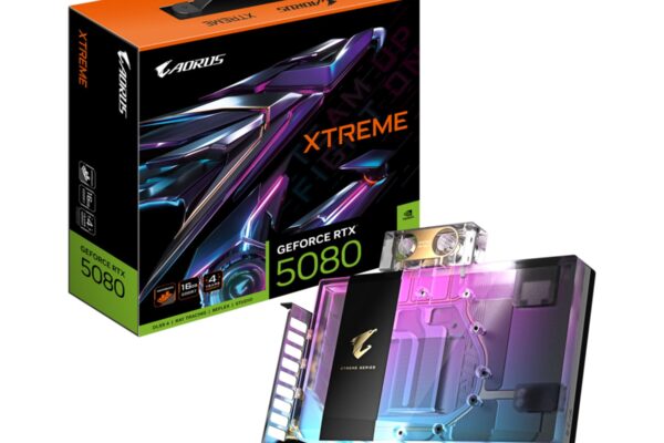 VGA Gigabyte GeForce® RTX 5080 16GB AORUS XTREME WATERFORCE WB
