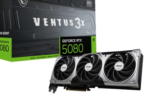 VGA MSI GeForce® RTX 5080 16GB VENTUS 3X OC