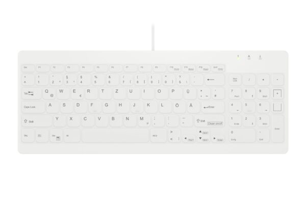 Keyboard Contour Medical Active Key AK-C7012 wired white (AK-C7012F-U1-W/GE)