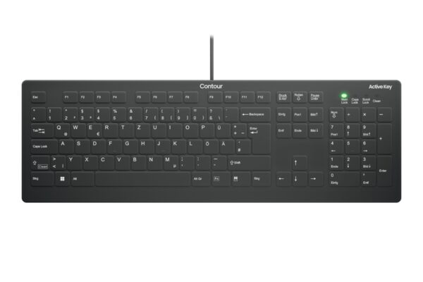 Keyboard Contour Medical ACTIVE KEY AK-C8112 wired black (DE) (AK-C8112-U1-B/DE)