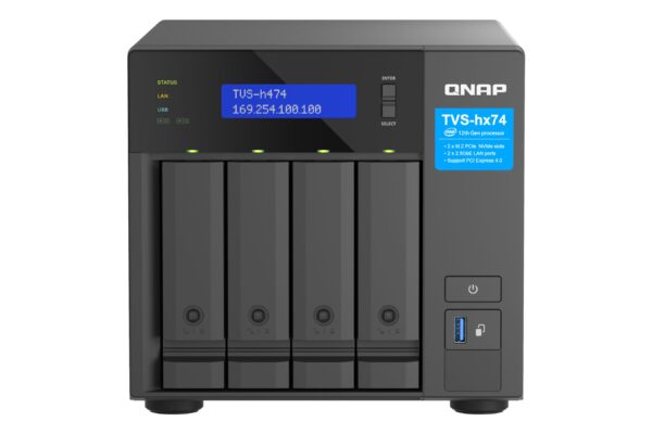 NAS Server QNAP TVS-H474-PT-8G 4-Bay