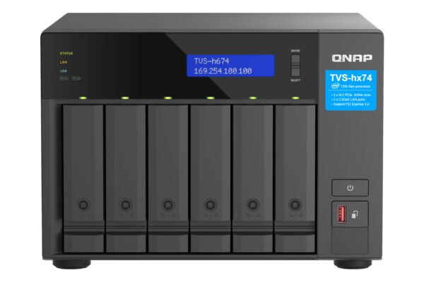 NAS Server QNAP TVS-H674T-I5-32G 6-Bay
