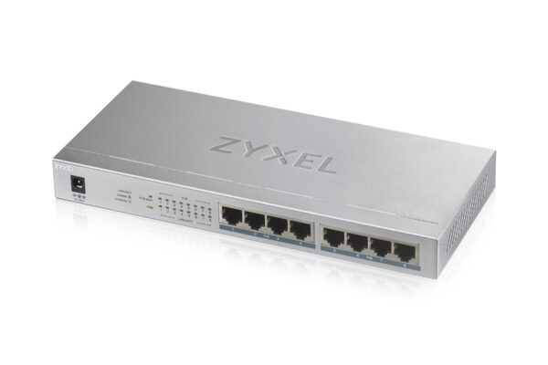 Zyxel Switch 8-port 10/100/1000 GS1008HP-EU0101F