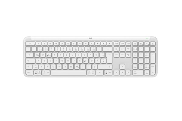 Keyboard Logitech Signature Wireless Slim K950 White (DE) (920-012452)