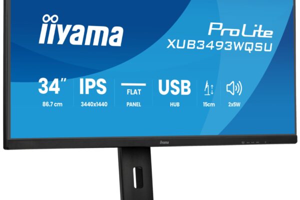 TFT Iiyama ProLite XUB3493WQSU-B6 86.4 cm (34) 2xHDMI,DisplayPort,SP