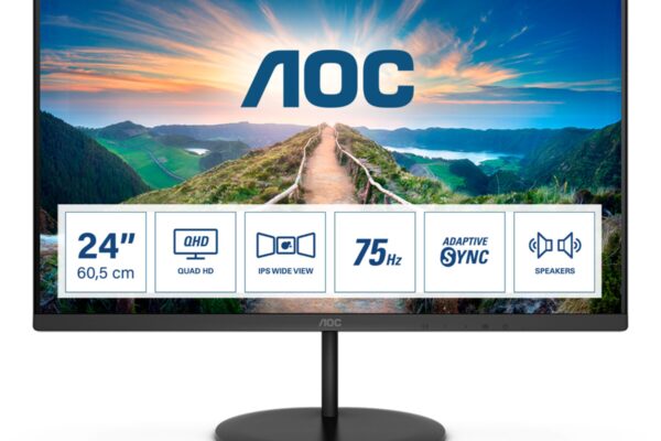 TFT AOC Q24V4EA 61 cm (24)LED,HDMI,DisplayPort,SP