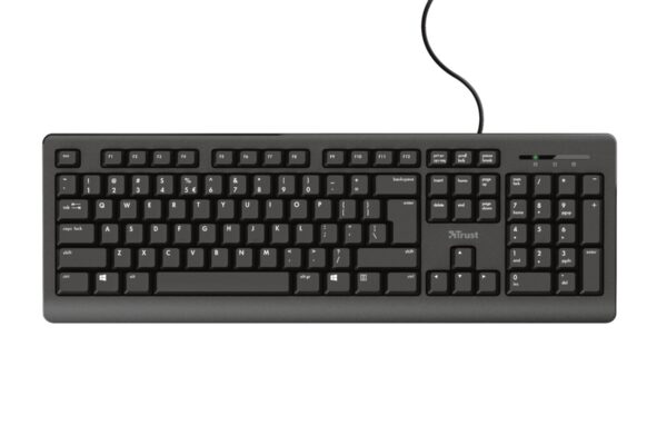 Keyboard Trust TK-150 wired black (DE) (23983)