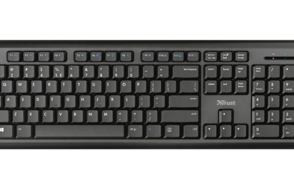 Keyboard Trust TK-350 wireless black (DE) (24415)