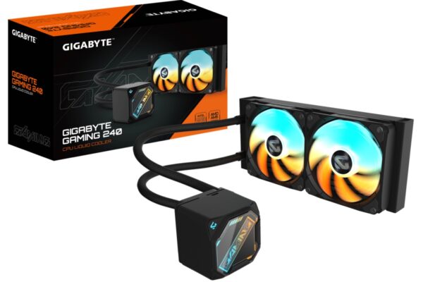 Cooler Gigabyte Gaming 240 ICE Wasserkühlung schwarz AIO Wasserkühlung GP-GIGABYTE GME 240