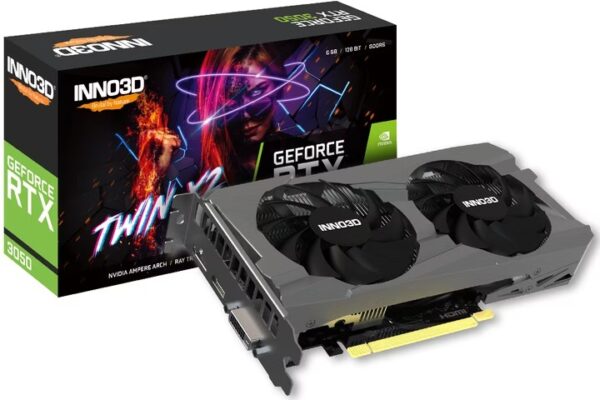 Inno3D GeForce® RTX 3050 6GB Twin X2 V2