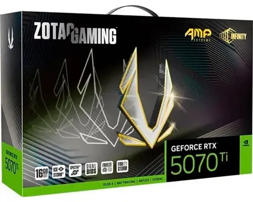 Zotac Gaming GeForce RTX 5070 Ti AMP Extreme Infinity 16GB GDDR7