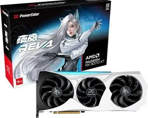 PowerColor Radeon Hellhound Reva RX 9070 XT 16GB OC GDDR6